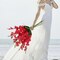 10PCS Red Gladiolus Artificial Flowers Red Flowers Fake Flowers Gladiolus Flowers Silk Flowers 30in Long Stem Flowers